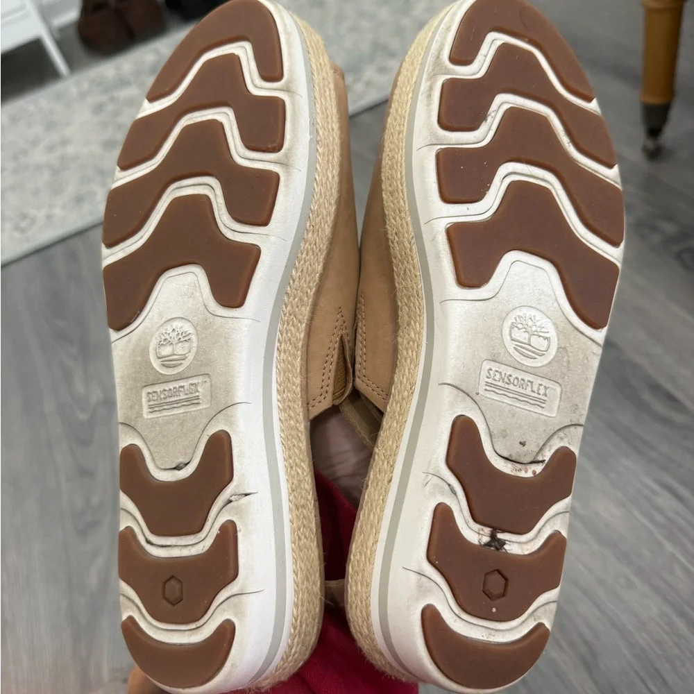 Timberland Tan Open-Toe Slingback Sandals - Picture 3 of 6